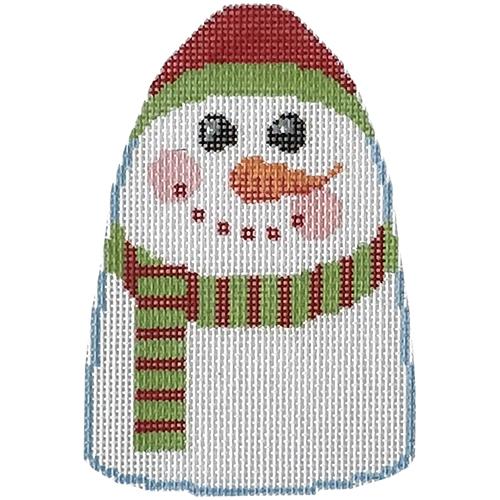 Pudgy Snowman Ornament