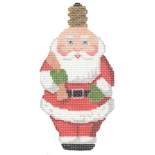 Retro Santa Bulb