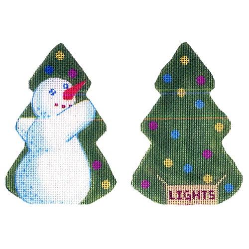 Snowman with Tree 2-Sided