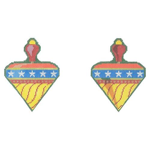 Spinning Top Front & Back - Victorian Toys Collection