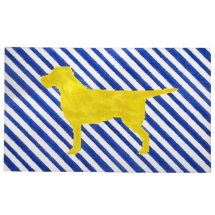 Labrador Yellow and Blue