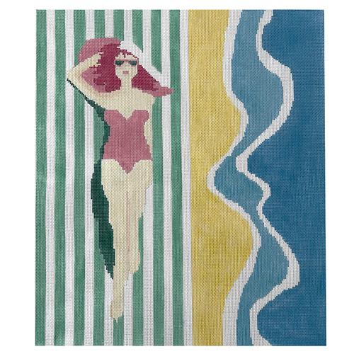 Lady at the Beach