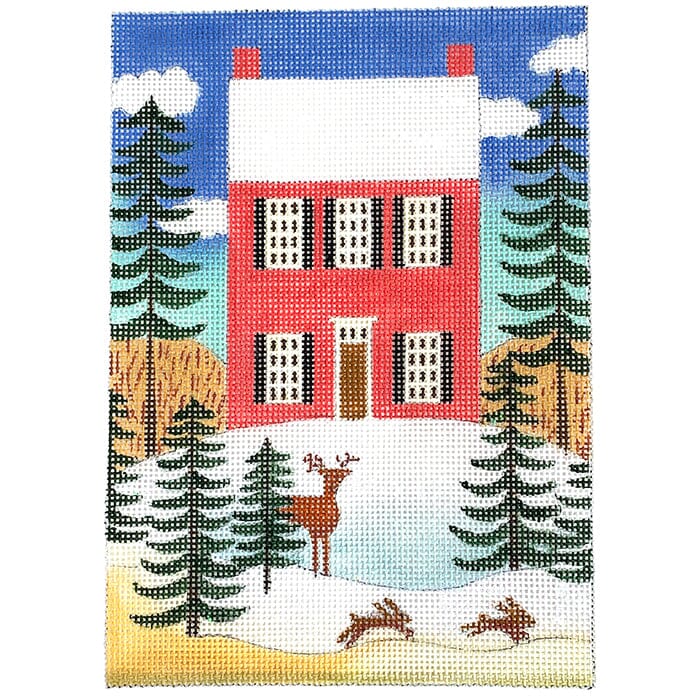 Landscape: Playing in the Snow