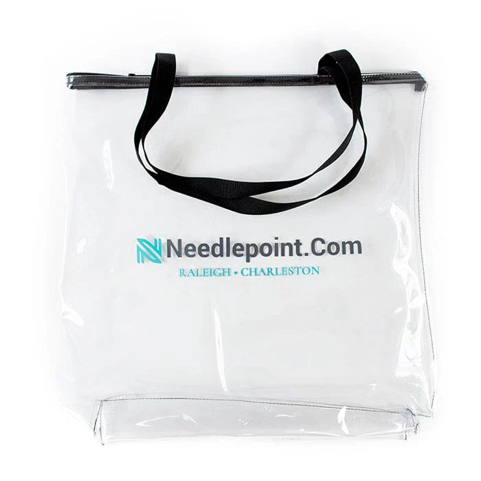 Large Needlepoint.com Logo Bag with Handles