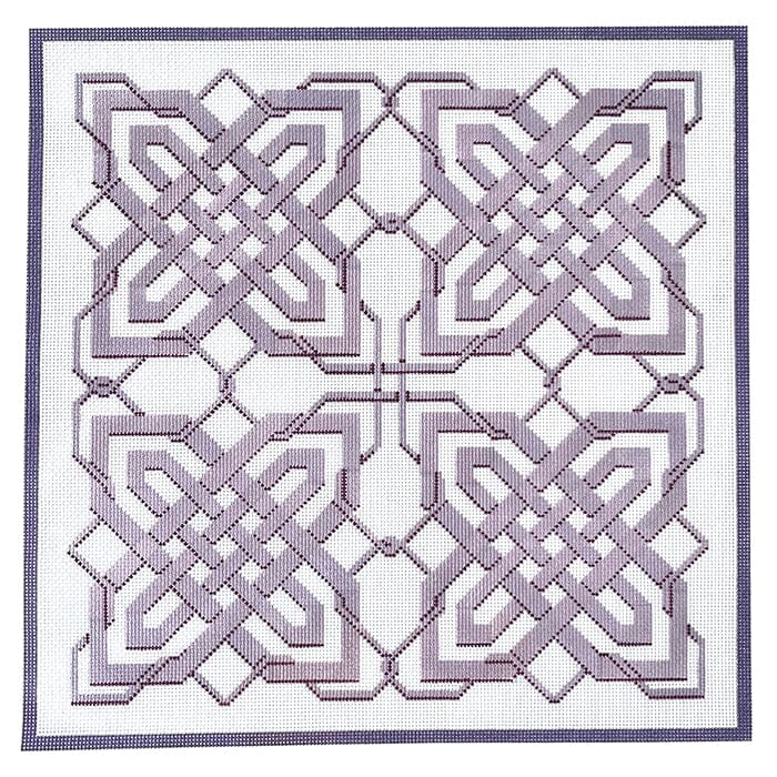 Large Purple Square Lattice