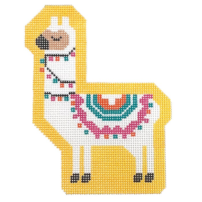 Larry the Llama on Yellow