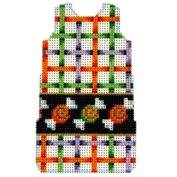 Lattice/Swirl Candy Mini Shift with Stitch Guide - Image 2