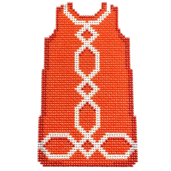 Lattice Trim Mini Shift/Coral