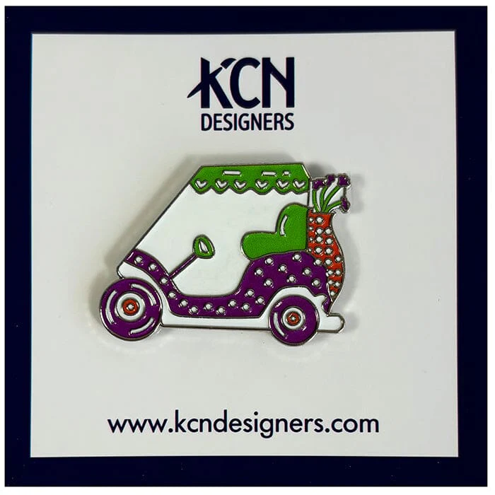 Lavender Golf Cart Needleminder
