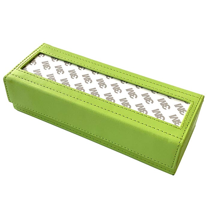 Leather Magnetic Everything Box - Lime