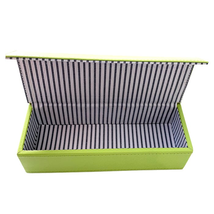 Leather Magnetic Everything Box - Lime - Image 2