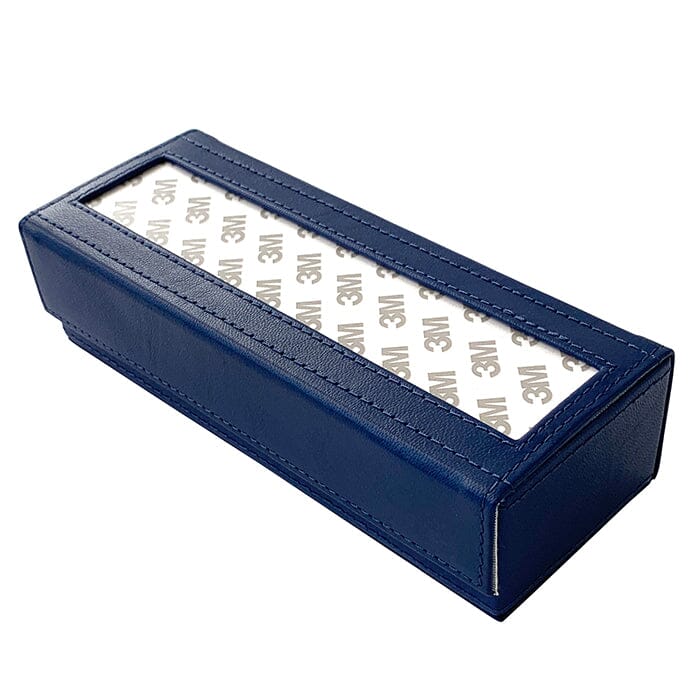 Leather Magnetic Everything Box - Royal Blue