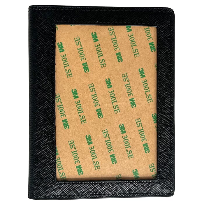 Leather Passport Cover - Black Saffiano - Image 3