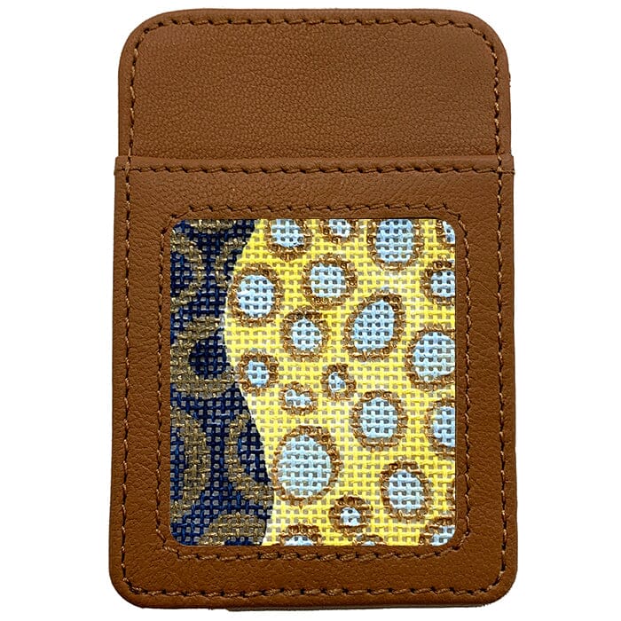 Leather Phone Case Wallet - Camel