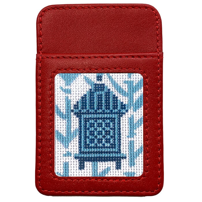 Leather Phone Case Wallet - Red