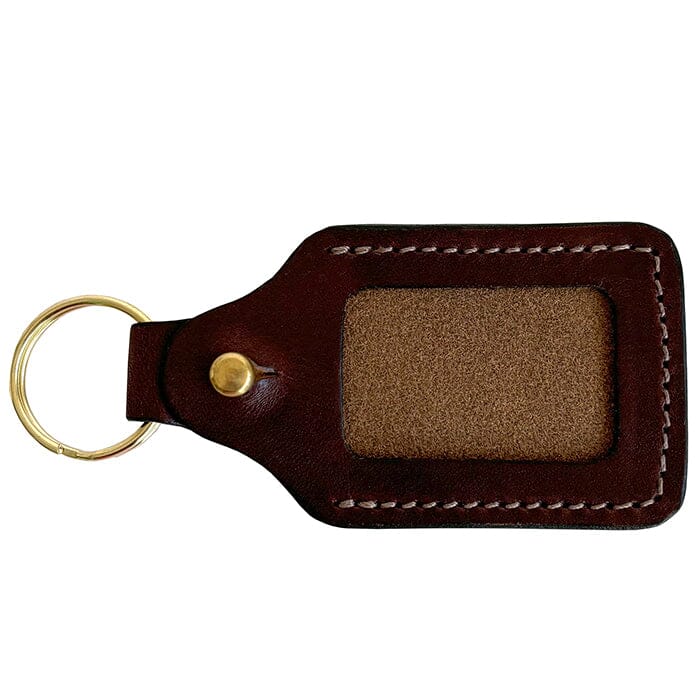 Leather Key Fob Mini Rectangle - Image 2