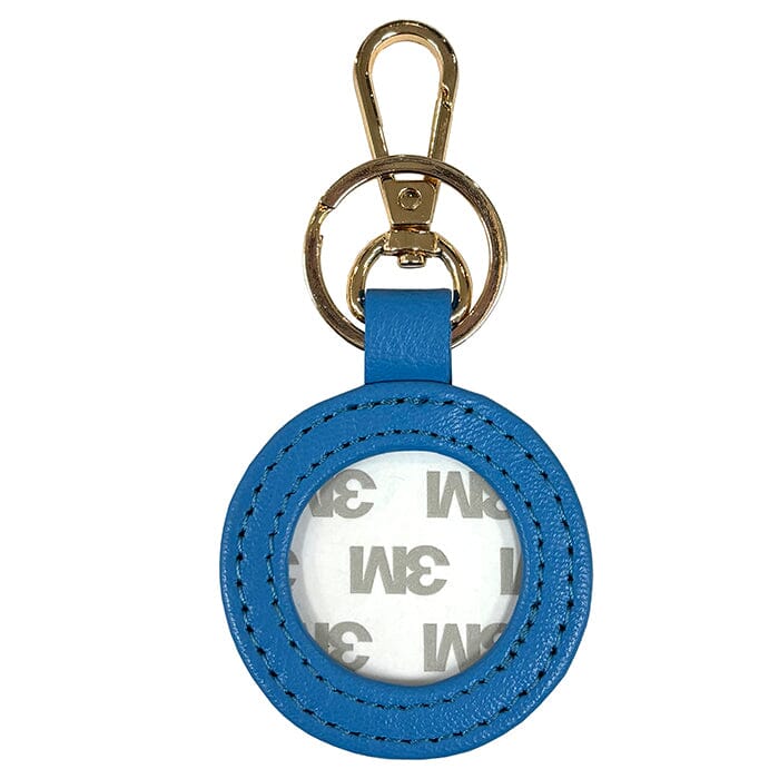 Leather Self-Finishing Round Key Fob - Swell - Image 2