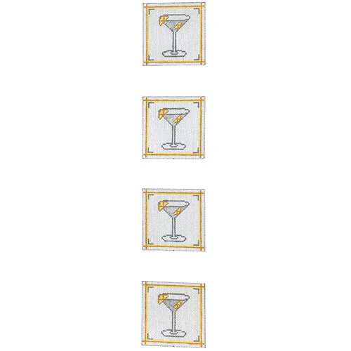 Lemon Drop Coaster Strip