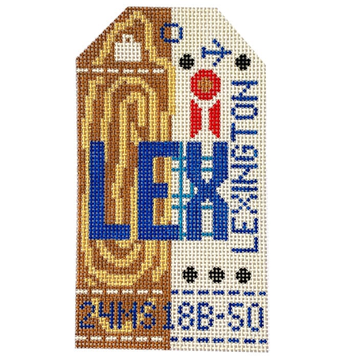 Lexington LEX Retro Travel Tag