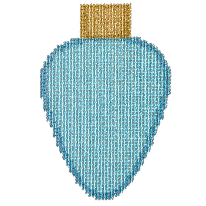 Light Blue Lightbulb