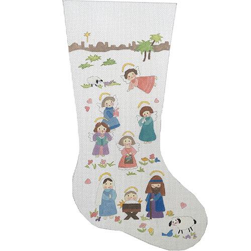 Little Angels Nativity Stocking