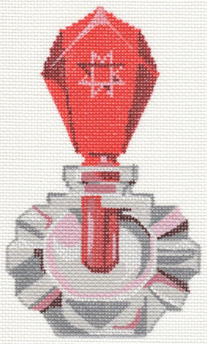 Ruby Dauber Perfume Bottle
