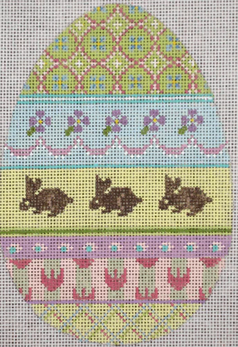 Easter Egg with Bunnies