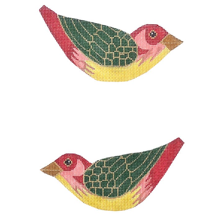 Christmas Bird 2-Sided Clip-On