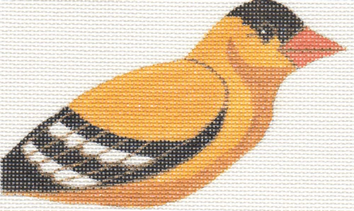 Gold Finch 2-Sided Clip-On