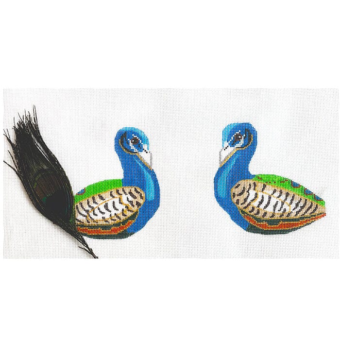 Peacock 2-Sided Clip-On