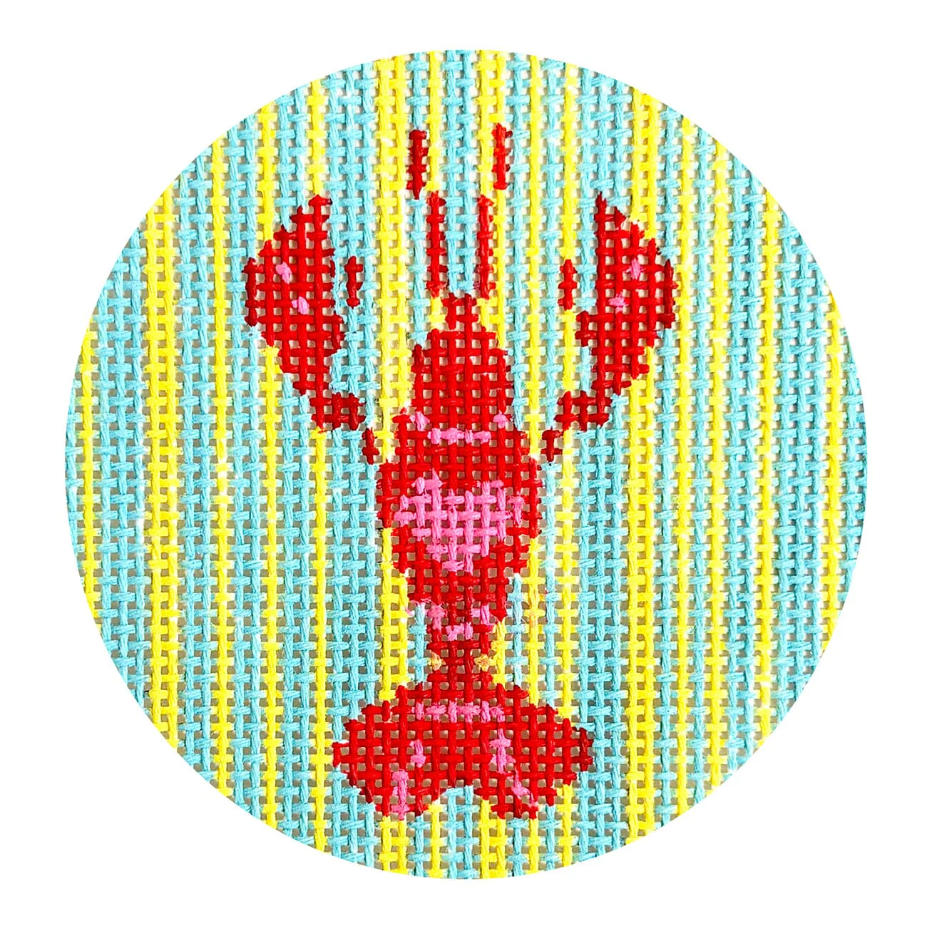 Lobster Ornament Striped