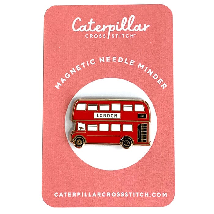 London Bus Enamel Needleminder