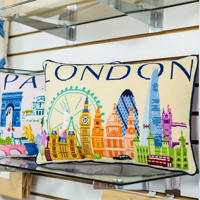London Travel Pillow Canvas - Image 2