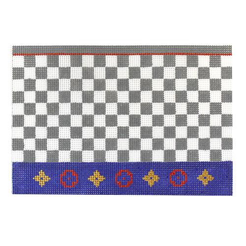 Louis Squares Fleur Gray / Blue