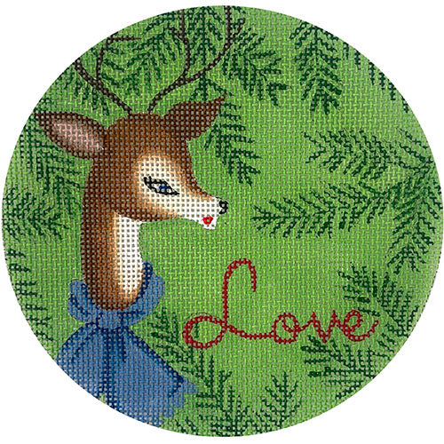 Love Reindeer Ornament