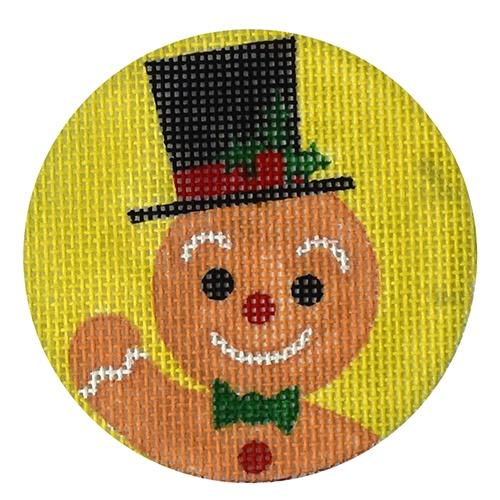 Gingerbread Top Hat Ornament