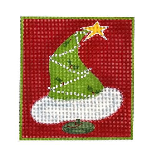 Green Santa Hat