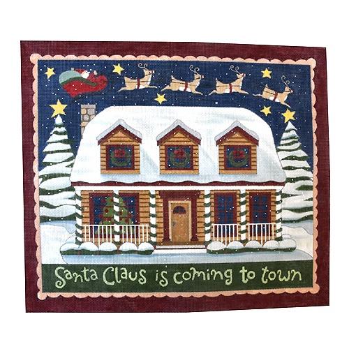 Santa Claus is Coming to Town Holiday House