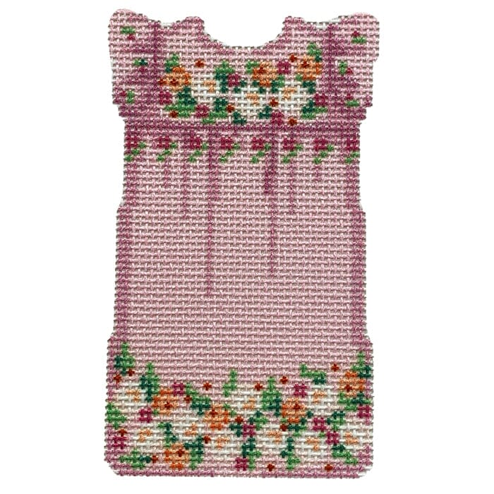 Light Pink/White Mini Oaxaca Dress