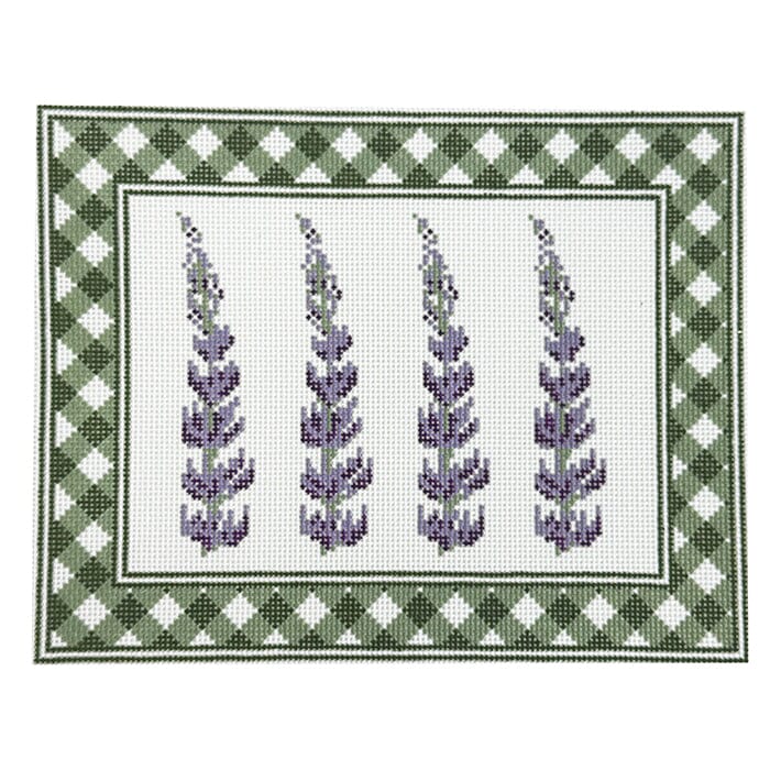 Lupine Sign (Gingham Border)