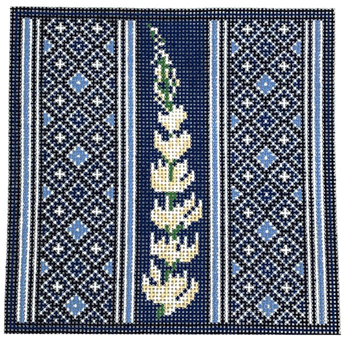 Lupine 5" Square - Blue