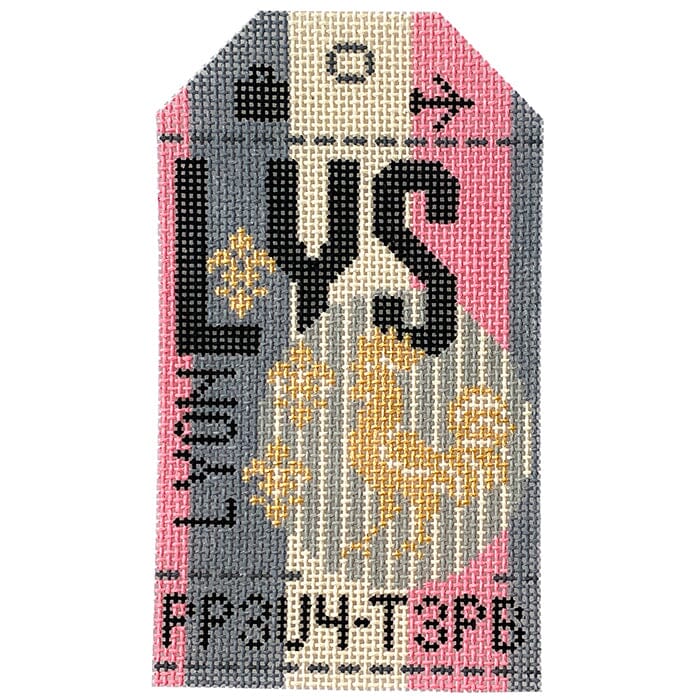 Lyon LYS Retro Travel Tag