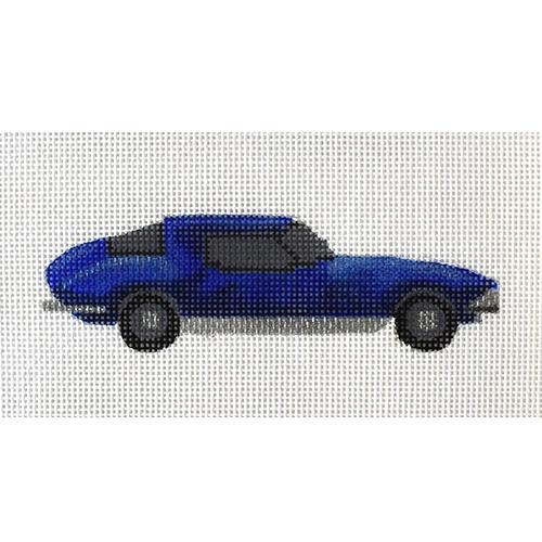 Blue Corvette 3x6 Insert