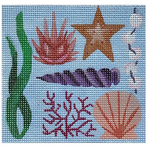 Ocean Floor 5" Square