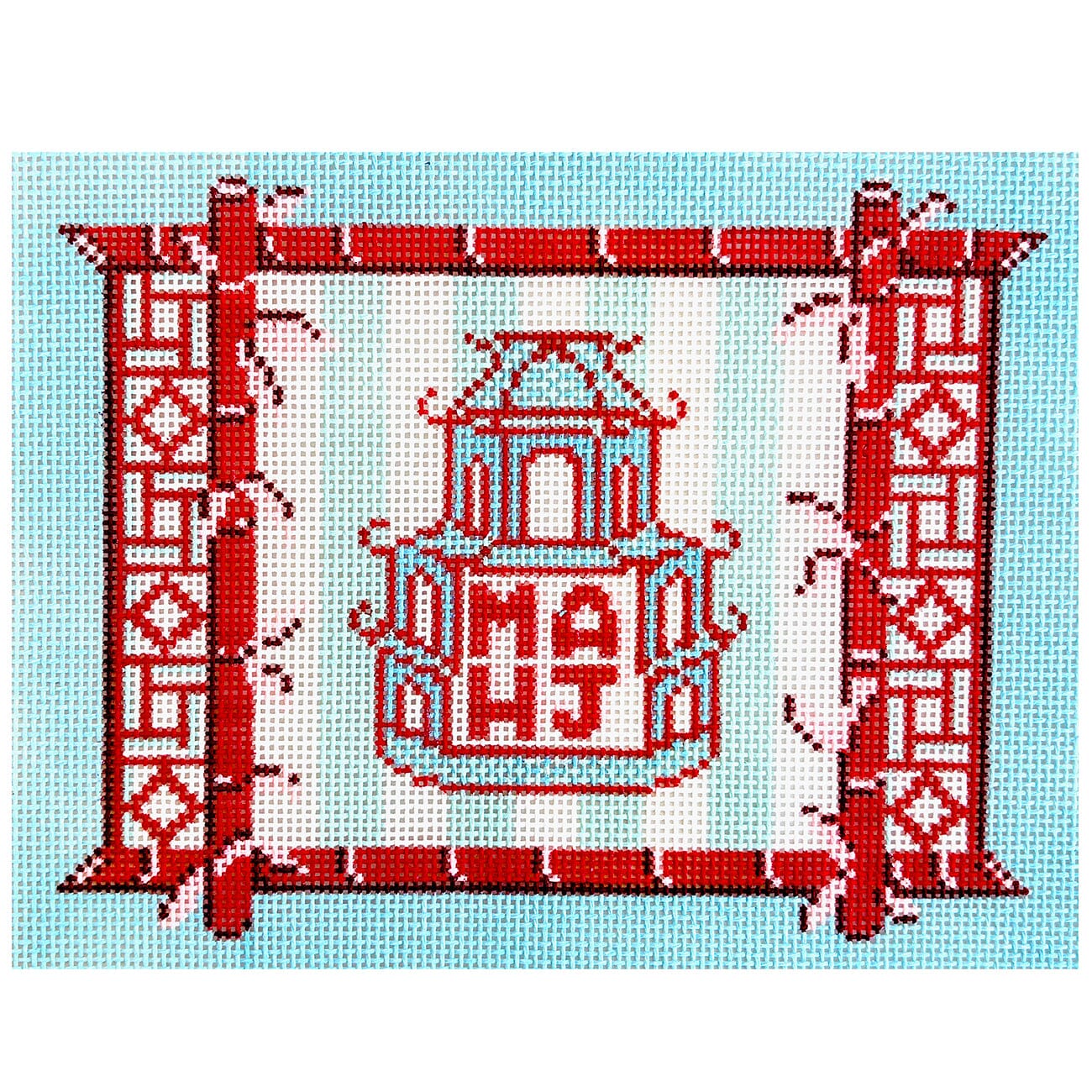 Mahj Pagoda Tile Bag
