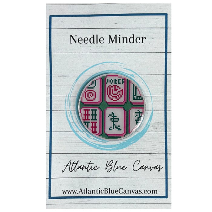 Mahjong Needleminder Pink & Green