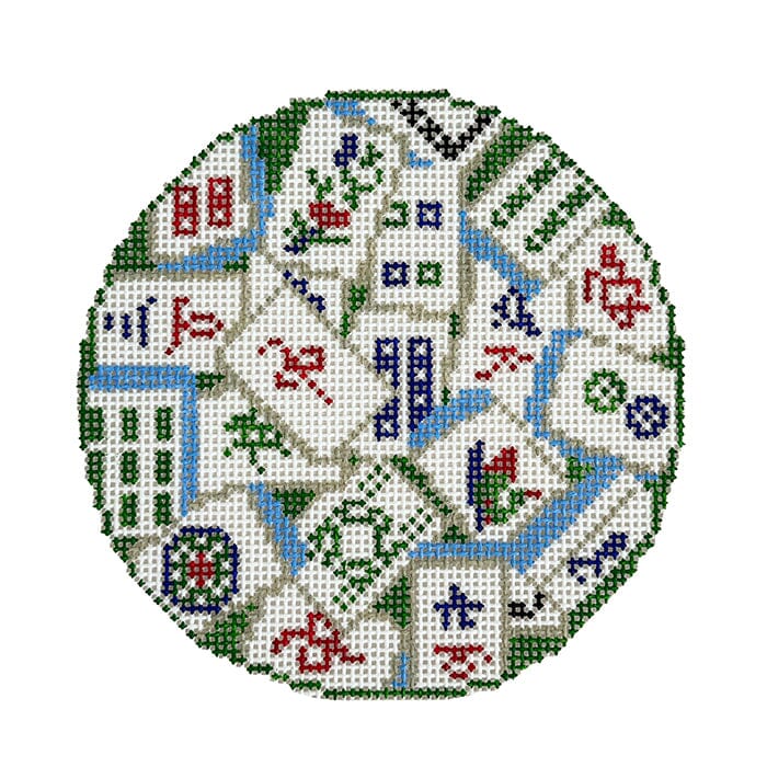 Mahjong Tiles 4" Round