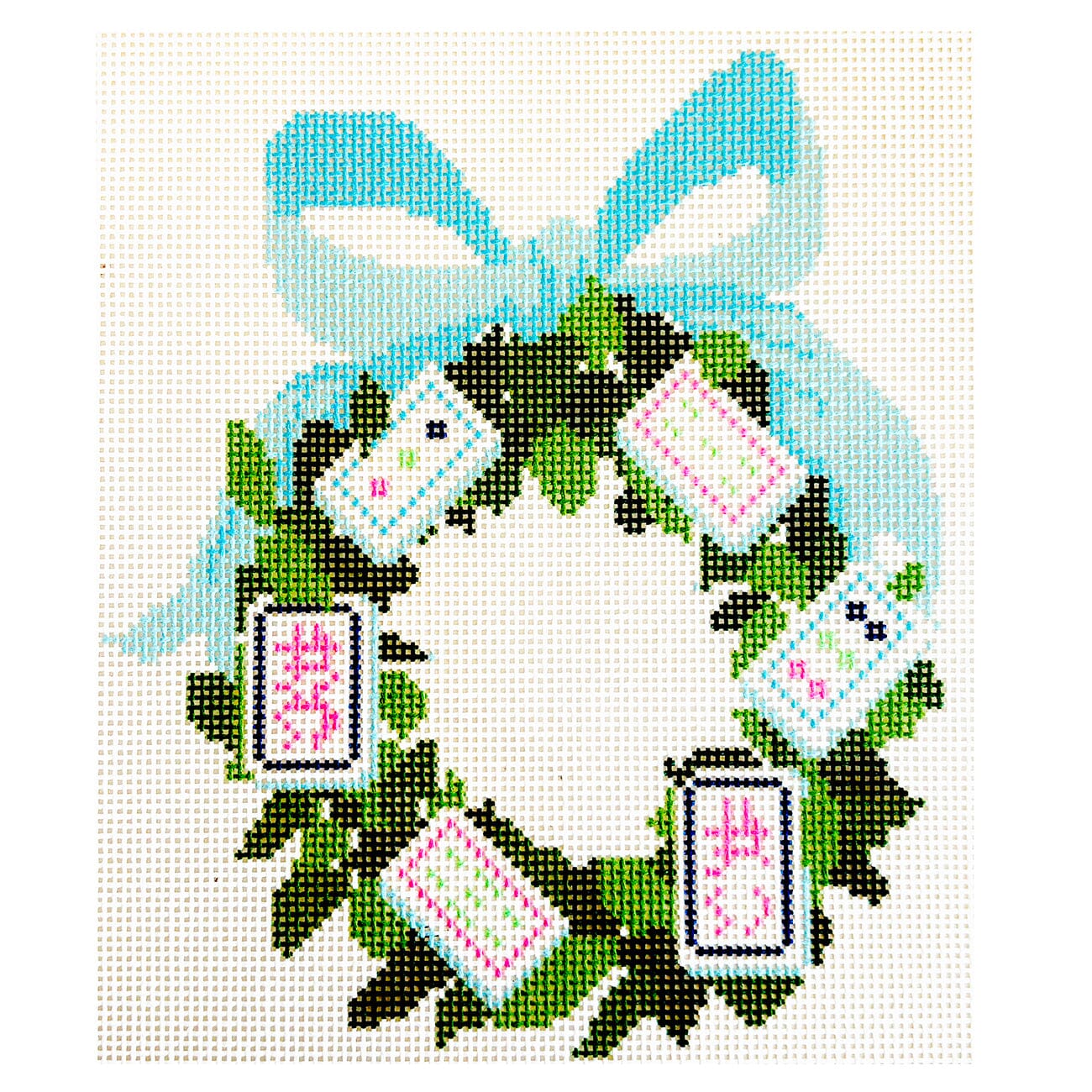 Mahjong Wreath Large