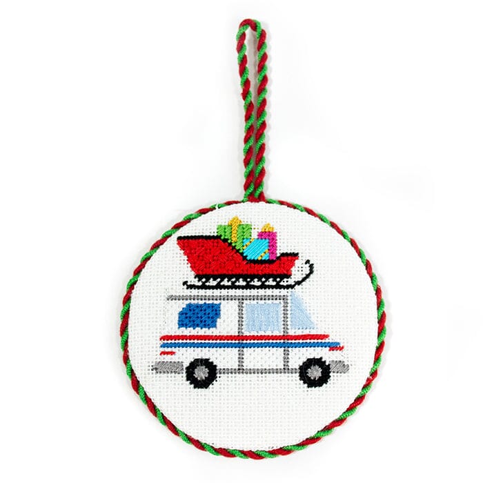 Mail Delivery Truck with Stitch Guide
