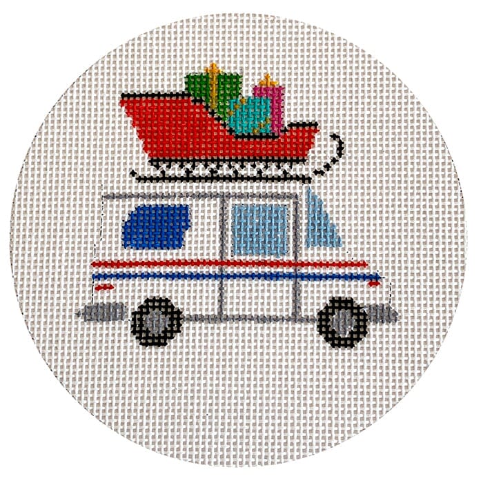 Mail Delivery Truck with Stitch Guide - Image 2